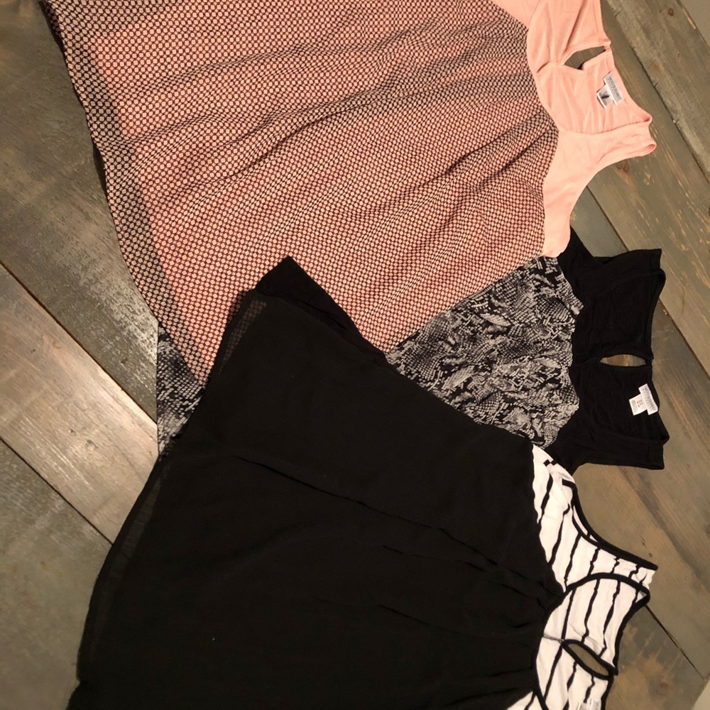 3 Motherhood Maternity Dress Tops